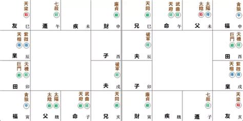 武曲天府名人|紫微命盤解析——天府、武曲于子午宮守命